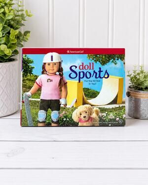 American Girl Doll Sports Craft Activity Kit Book w/ Unused Contents  Box Damage